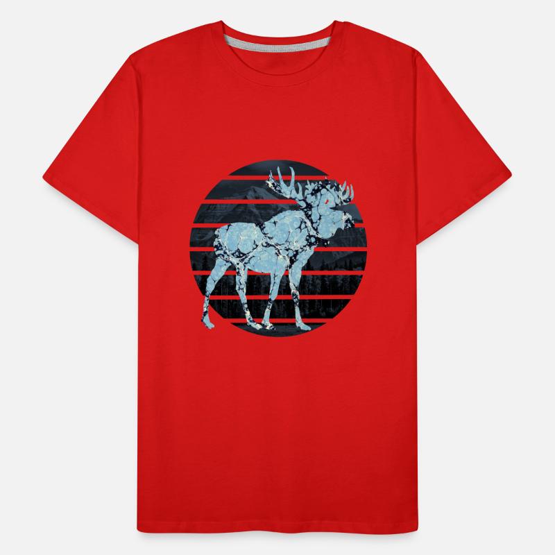 Elch E 55 T-shirt bio Premium Homme