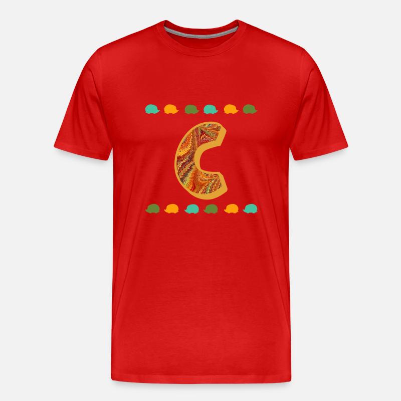 Hérisson E 22 C - T-shirt bio Premium Homme - rouge