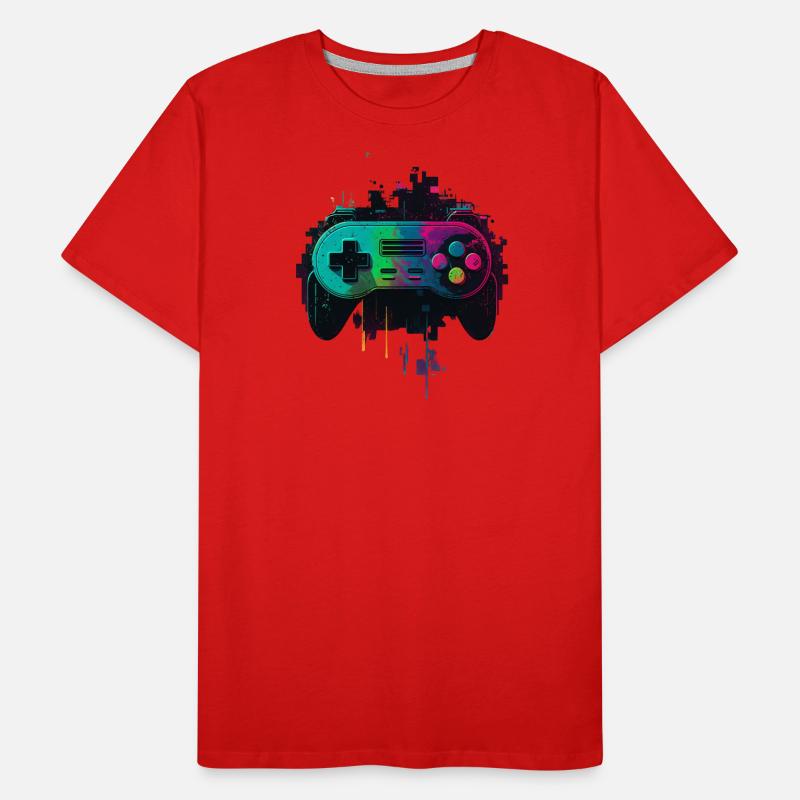 Retro Console Men's Premium Organic T-Shirt