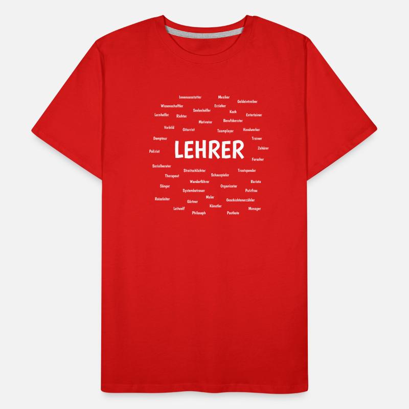 Lehrer Multitalent Männer Premium Bio T-Shirt