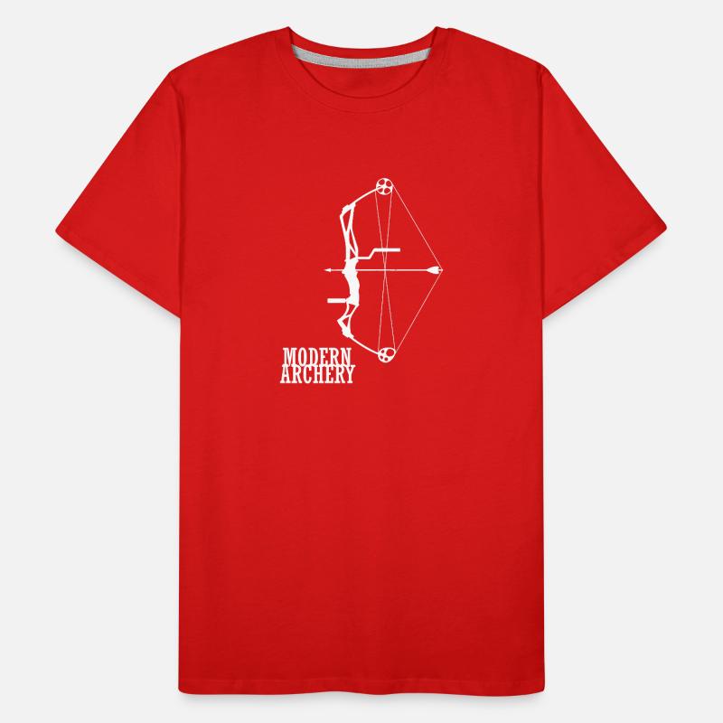 Archery Bow Archery Compound Gift Men's Premium Organic T-Shirt