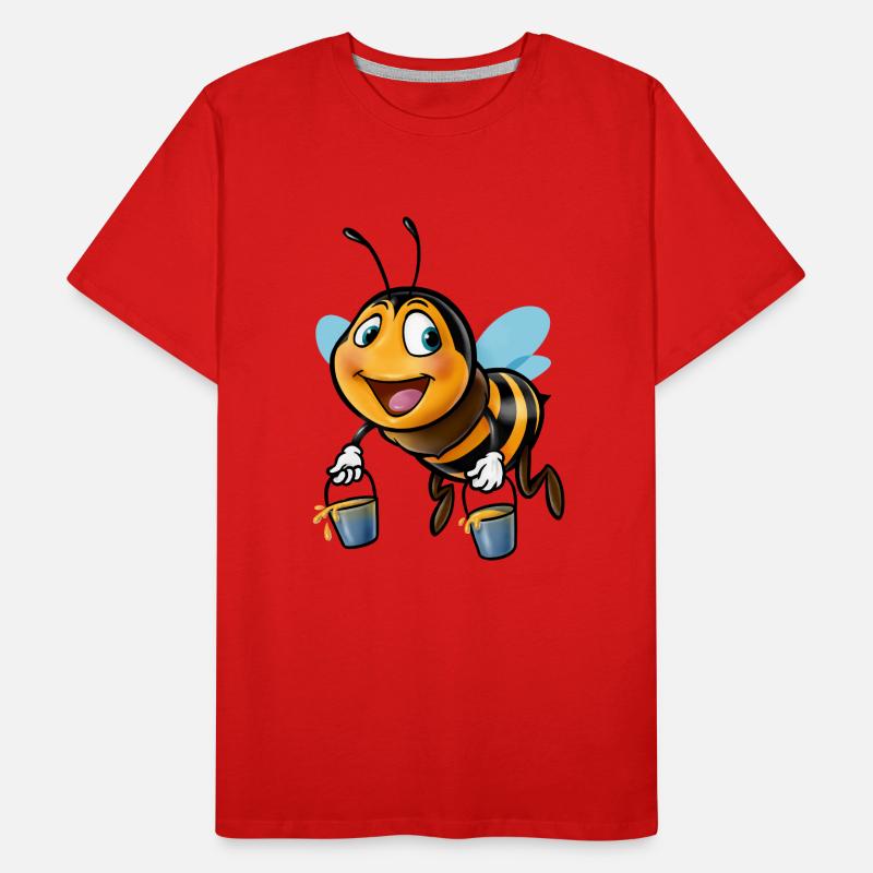 BEE-COOL-2 Men's Premium Organic T-Shirt