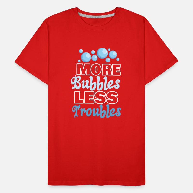 Soap production Soap bubbles Men's Premium Organic T-Shirt