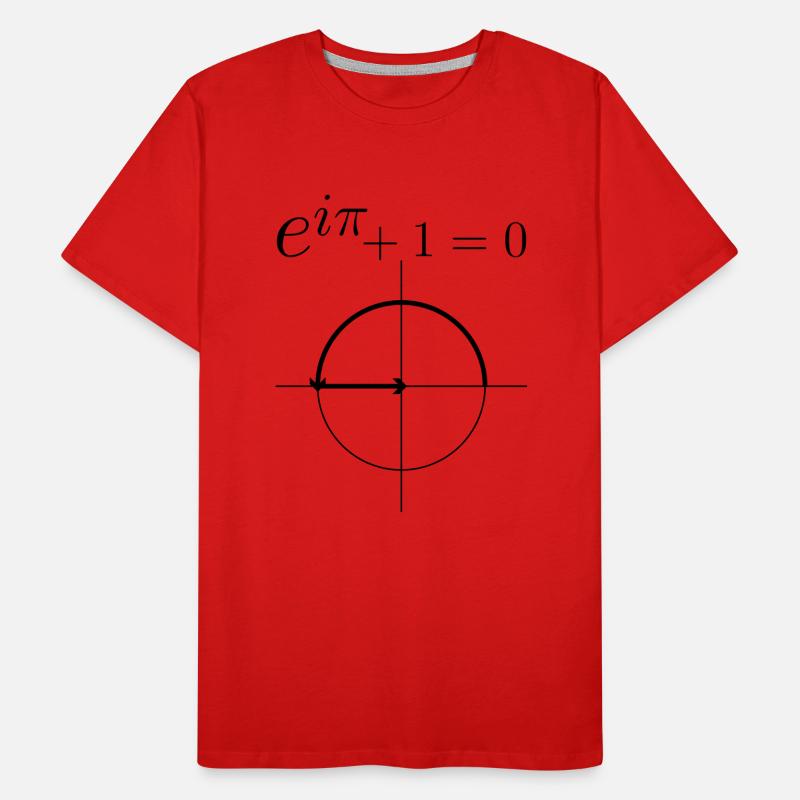 Euler Formel Männer Premium Bio T-Shirt