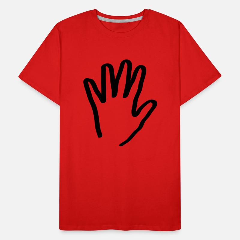 main T-shirt bio Premium Homme