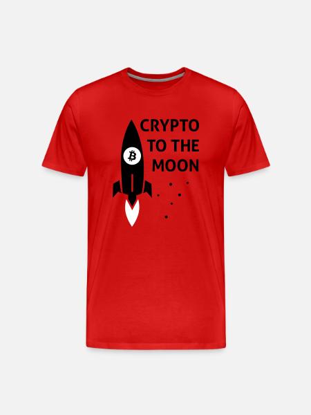 crypto - Men's Premium Organic T-Shirt - red