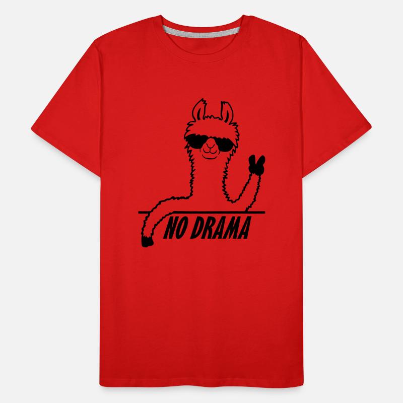 Lama Pas de drame T-shirt bio Premium Homme