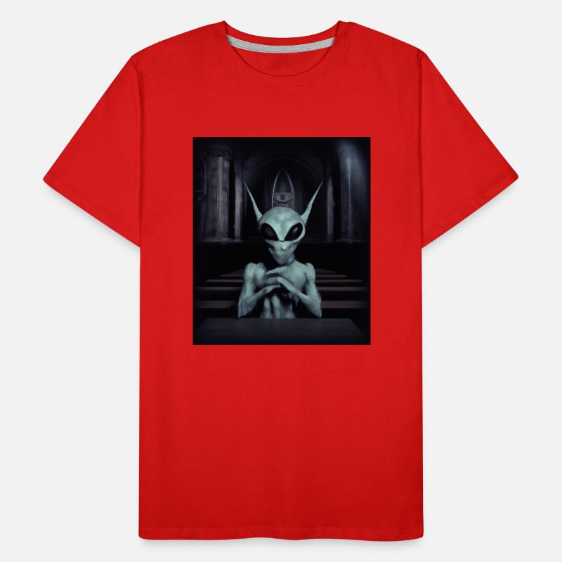 Pixie Alien Men's Premium Organic T-Shirt