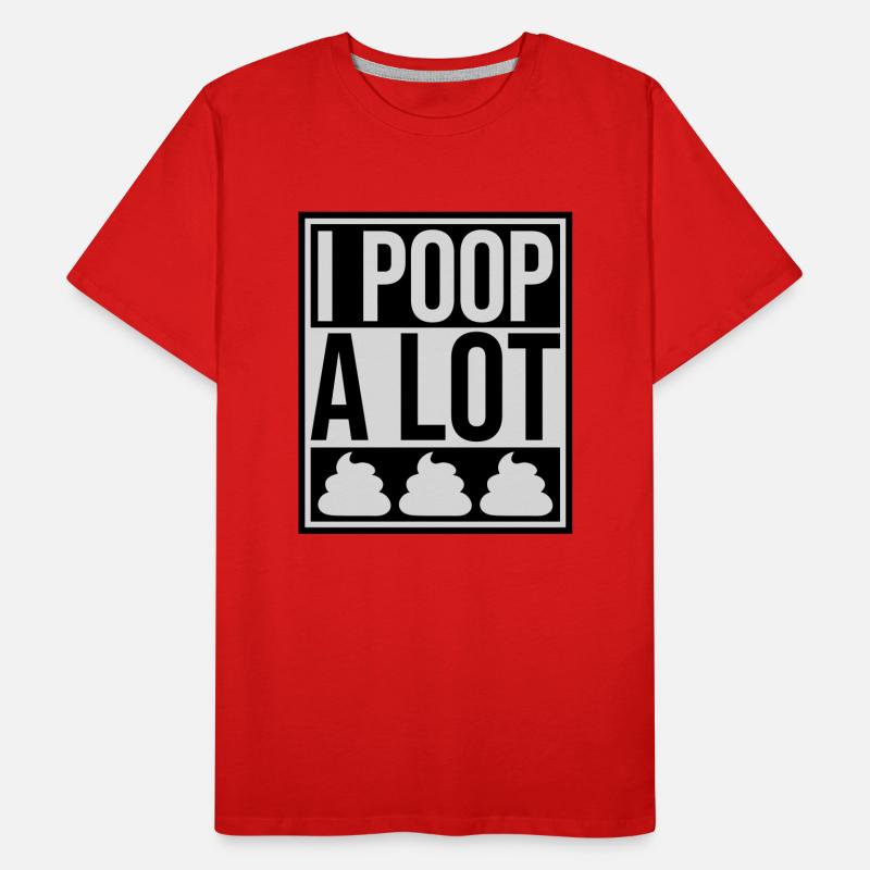 Je fais beaucoup caca T-shirt bio Premium Homme