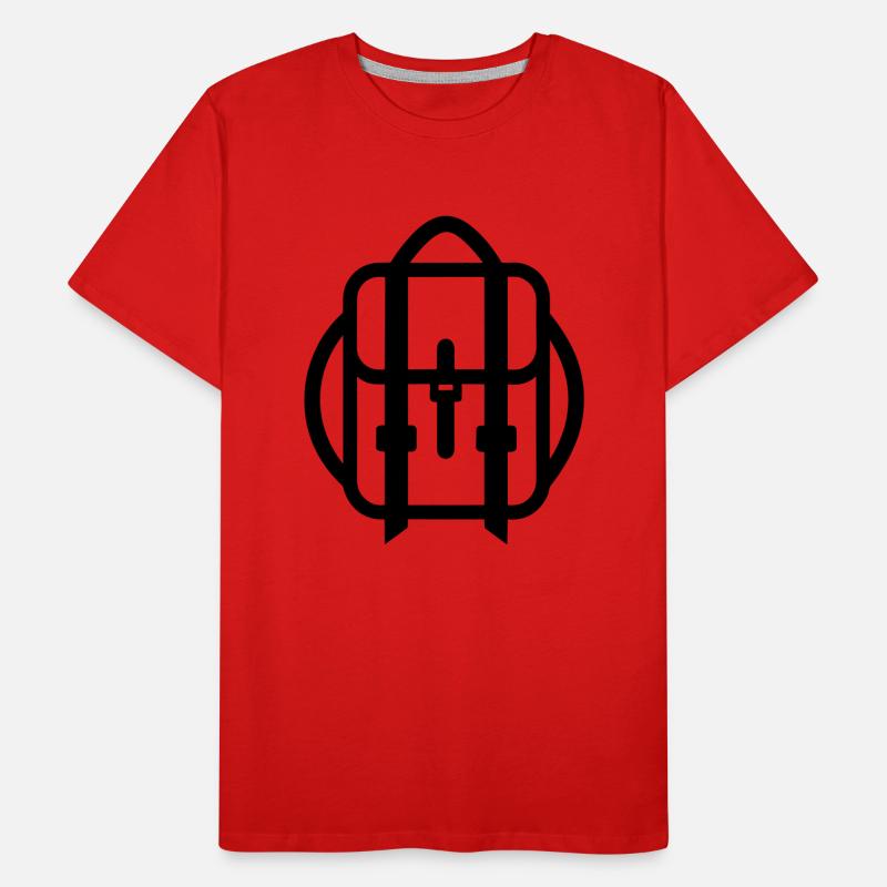Backpack Men's Premium Organic T-Shirt