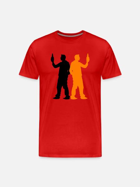 Bachelor Party Crew Group - Men's Premium Organic T-Shirt - red