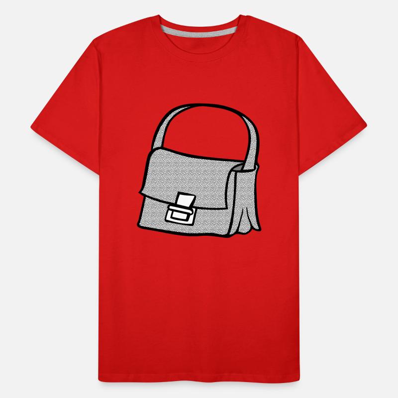 backpack suitcase backpack bag briefcase125 Men's Premium Organic T-Shirt