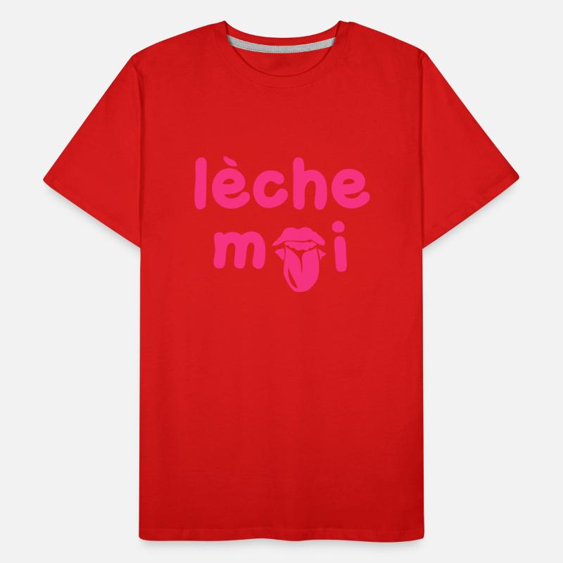 leche oder Sie wollen mich Männer Premium Bio T-Shirt