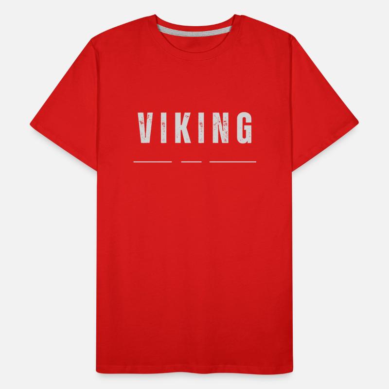 Wikinger Männer Premium Bio T-Shirt