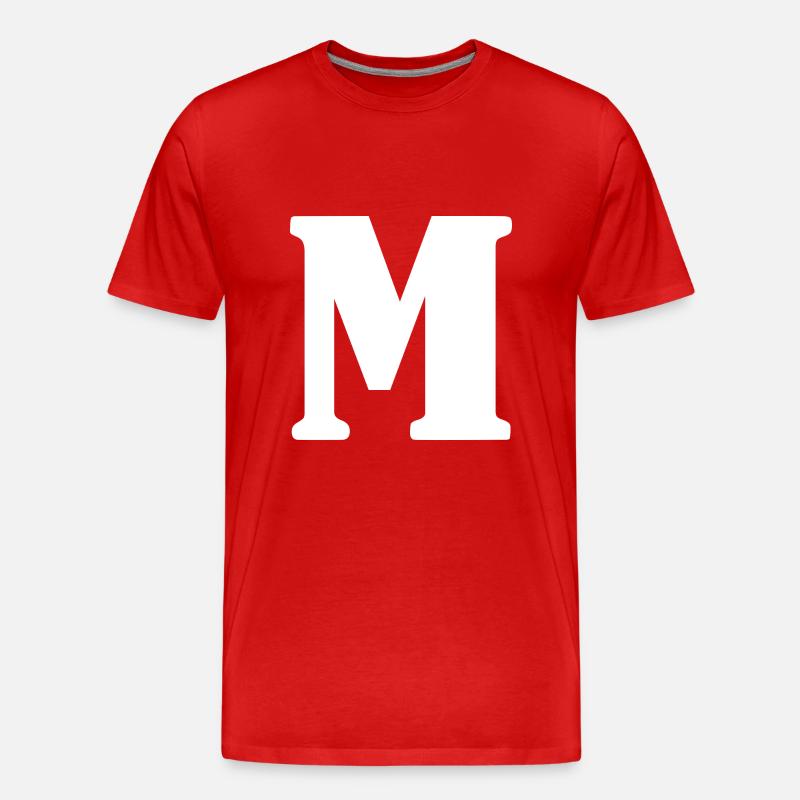 M - Männer Premium Bio T-Shirt - Rot