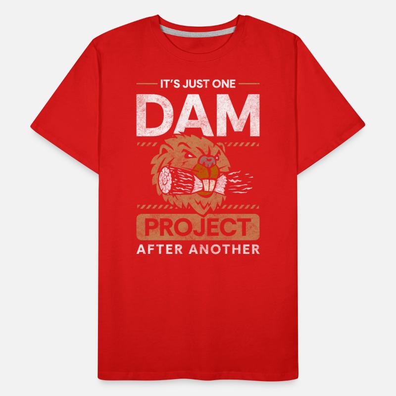 Beaver Builder Beaver Teeth Men's Premium Organic T-Shirt