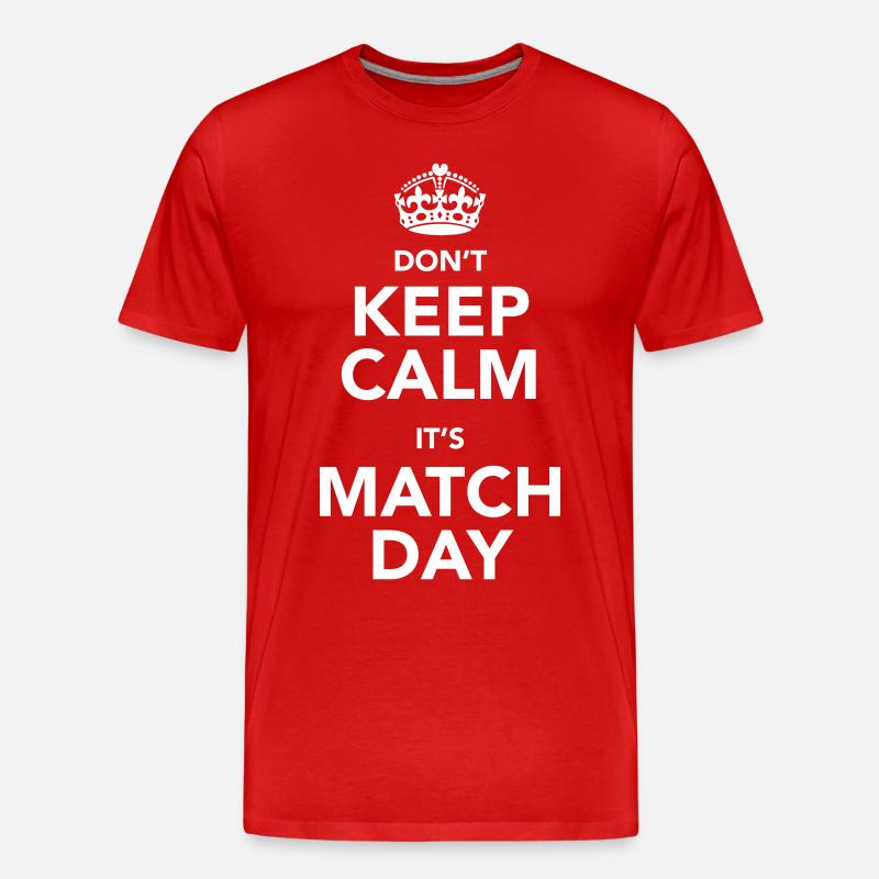 Don't Keep Calm - Männer Premium Bio T-Shirt - Rot