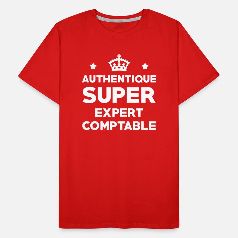 Expert Comptable / Comptabilité / Comptable / T-shirt bio Premium Homme