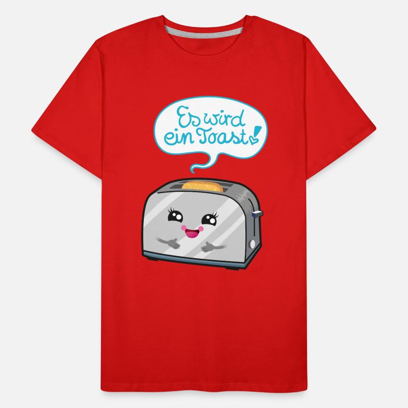 Es wird ein Toast! Männer Premium Bio T-Shirt