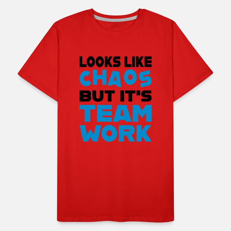 Teamwork Männer Premium Bio T-Shirt