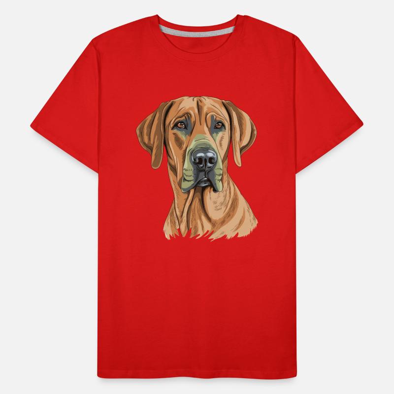 Rhodesian Ridgeback Men's Premium Organic T-Shirt