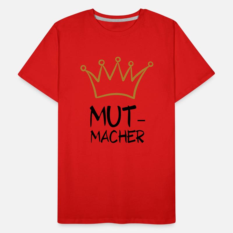 MUTMACHER 1 Männer Premium Bio T-Shirt