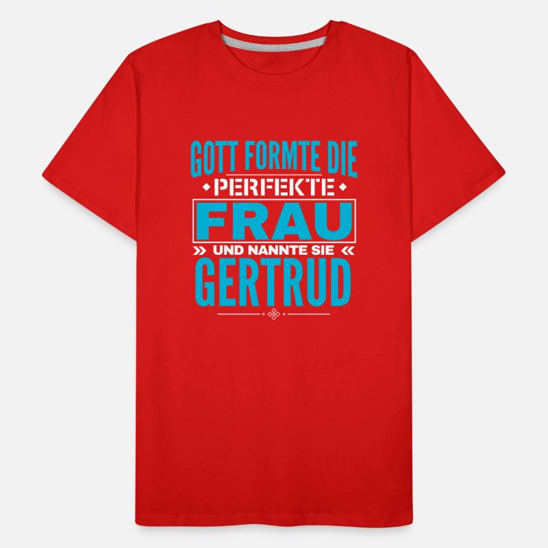 Conception du nom de Gertrud T-shirt bio Premium Homme