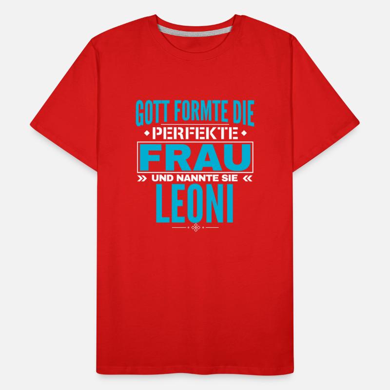 Conception du nom Leoni T-shirt bio Premium Homme