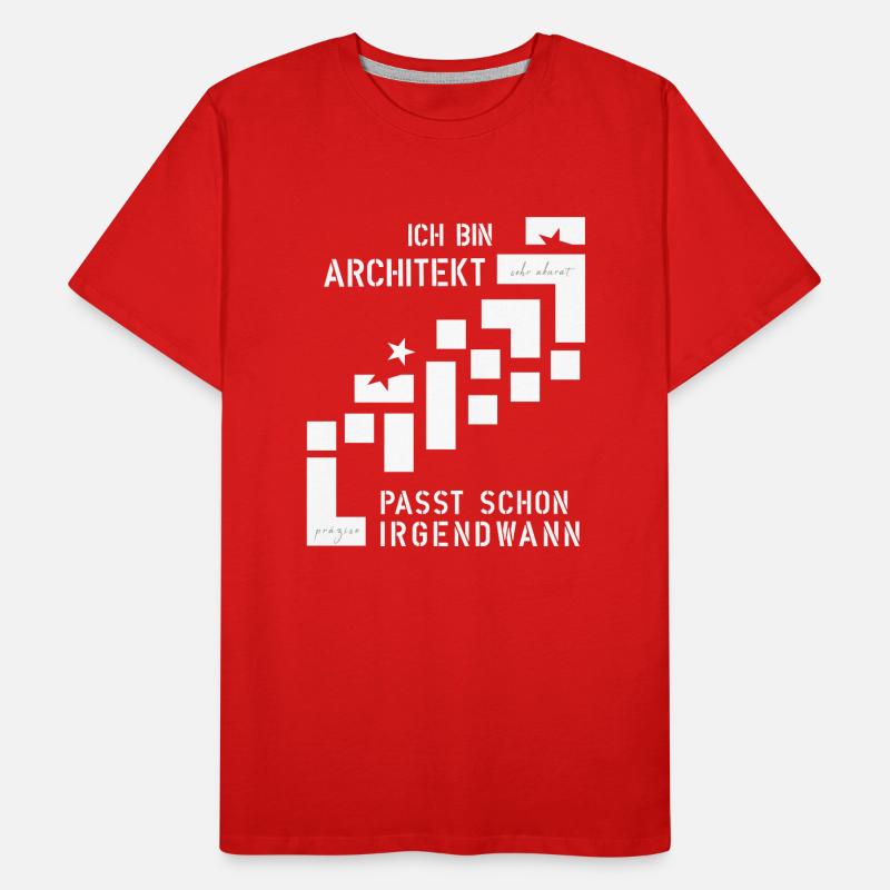 Architecte T-shirt bio Premium Homme