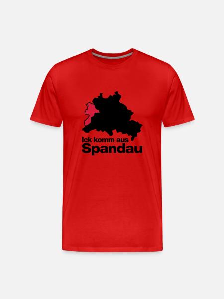 Spandau - T-shirt bio Premium Homme - rouge
