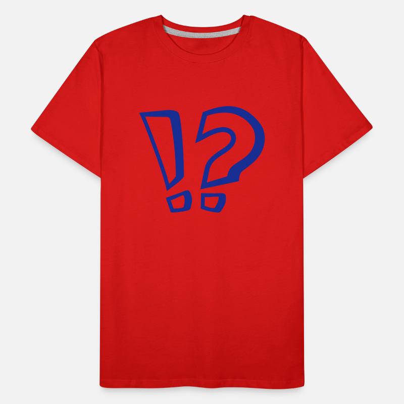 Point d'interrogation T-shirt bio Premium Homme