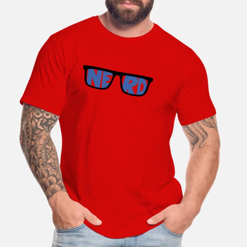 nerd coder server télécharger cyberspace programmeur T-shirt bio Premium Homme