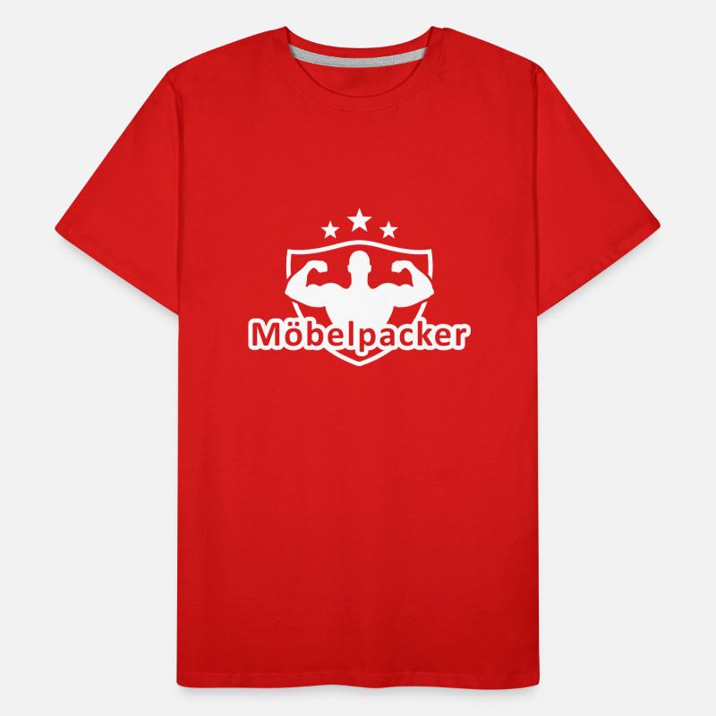Möbelpacker Männer Premium Bio T-Shirt