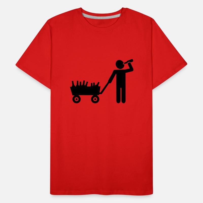 Alcool T-shirt bio Premium Homme