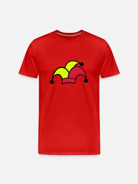 Jester - Men's Premium Organic T-Shirt - red