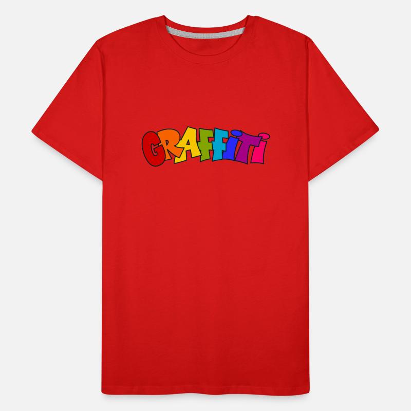 Graffiti T-shirt bio Premium Homme