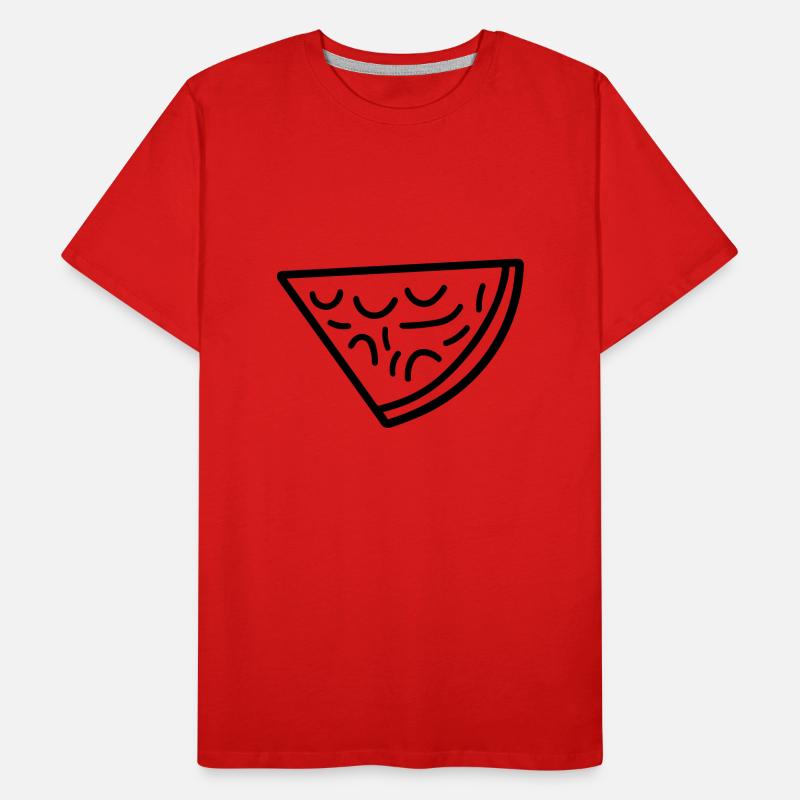 Pizza slice Men's Premium Organic T-Shirt