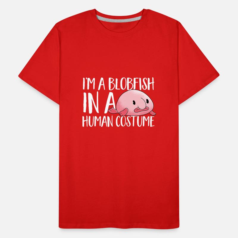 Blob fish Men's Premium Organic T-Shirt