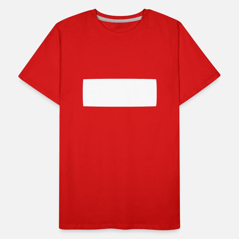 forme rectangle forme carrée T-shirt bio Premium Homme