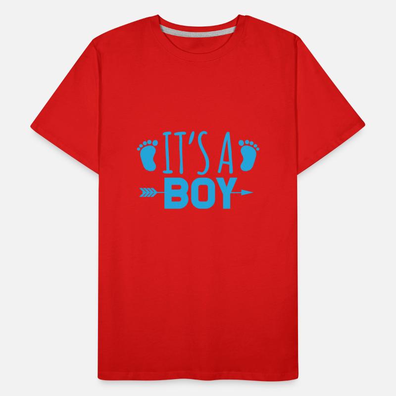 C’est un garçon T-shirt bio Premium Homme