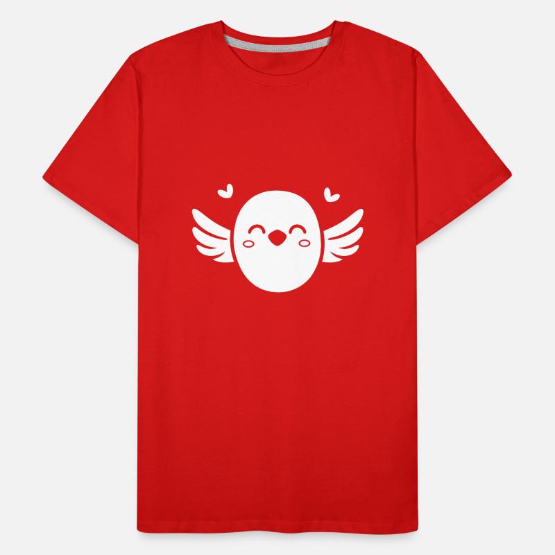 Taube Männer Premium Bio T-Shirt