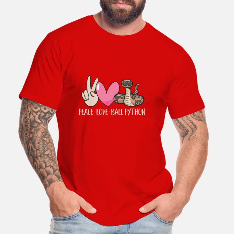 Ball Python Snake King Python Men's Premium Organic T-Shirt