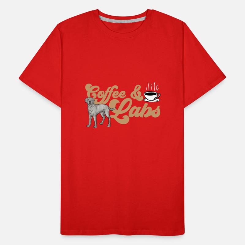 Silver Labrador Retriever Silver Lab T-shirt bio Premium Homme