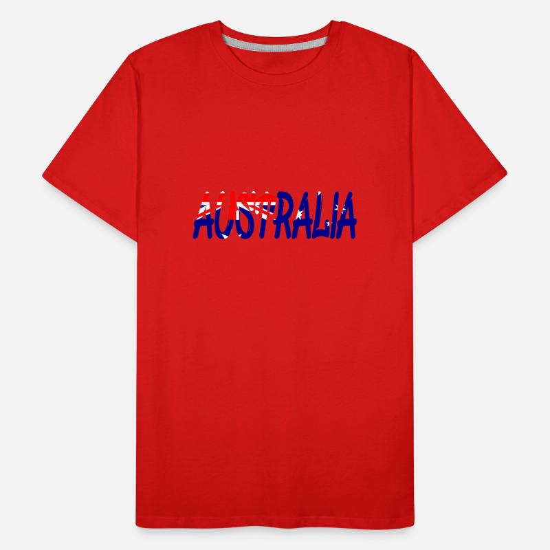 Australien, Australia, Down Under, Aussie Männer Premium Bio T-Shirt