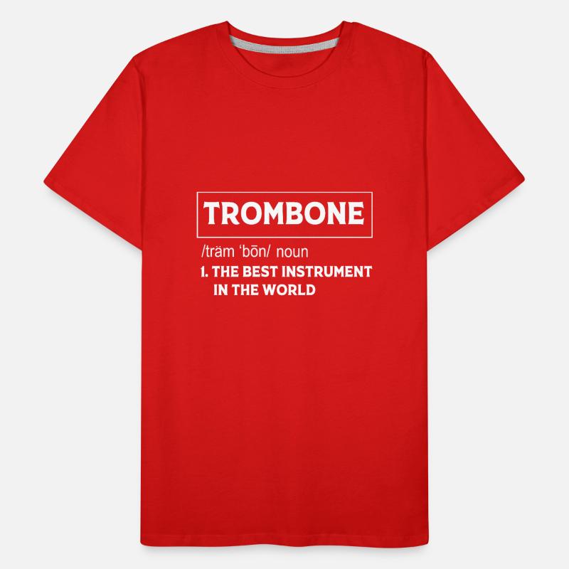 Trombone Men's Premium Organic T-Shirt