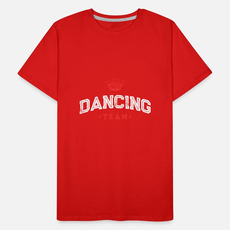 Équipe de danse École de danse T-shirt bio Premium Homme