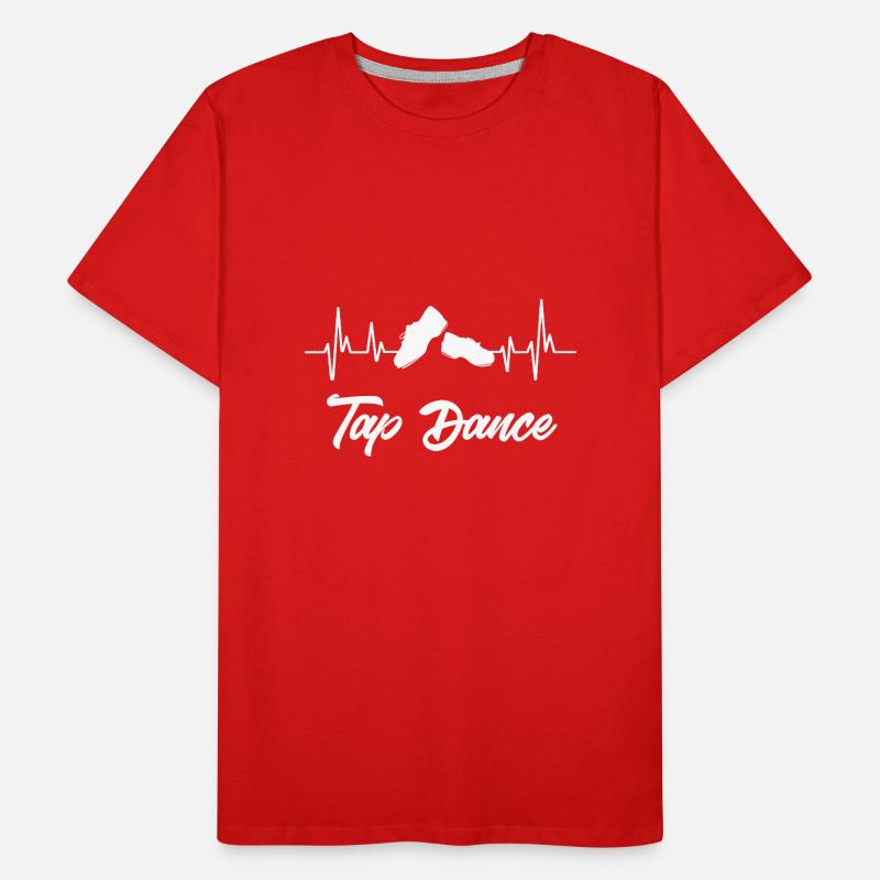 Stepptanzlehrer Stepptänzer Stepptanz Männer Premium Bio T-Shirt
