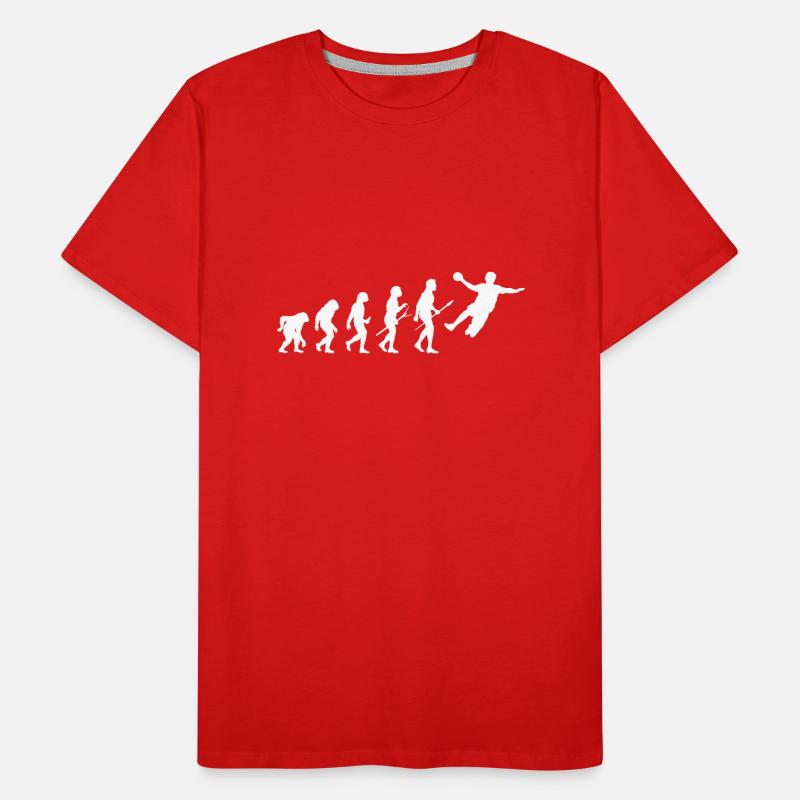 Handball Joueurs Evolution Handball T-shirt bio Premium Homme