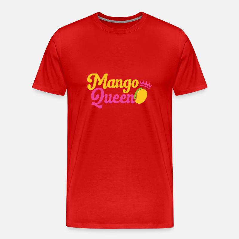 Mango Fruit Mango - Men's Premium Organic T-Shirt - red