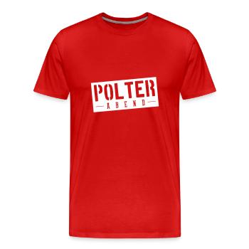 Bachelorette Party Wedding Bachelor Party - Men's Premium Organic T-Shirt - red - Front - Damien (186cm)